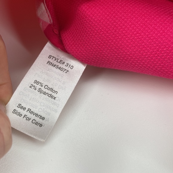 CAbi Chic Hot Pink One Button Blazer Jacket Size 12 - Picture 13 of 14